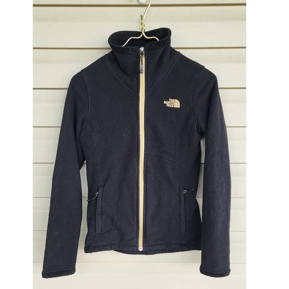 The North Face Jackets & Blazers - The North Face Morning Glory Fleece‎ Jacket C708 Black And Gold Size XS